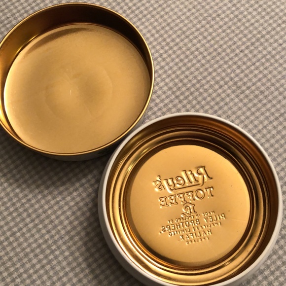 Vintage Riley’s Toffee Round Empty Metal Tin 1960’s Pheasants Foliage - #423 - Picture 3 of 10